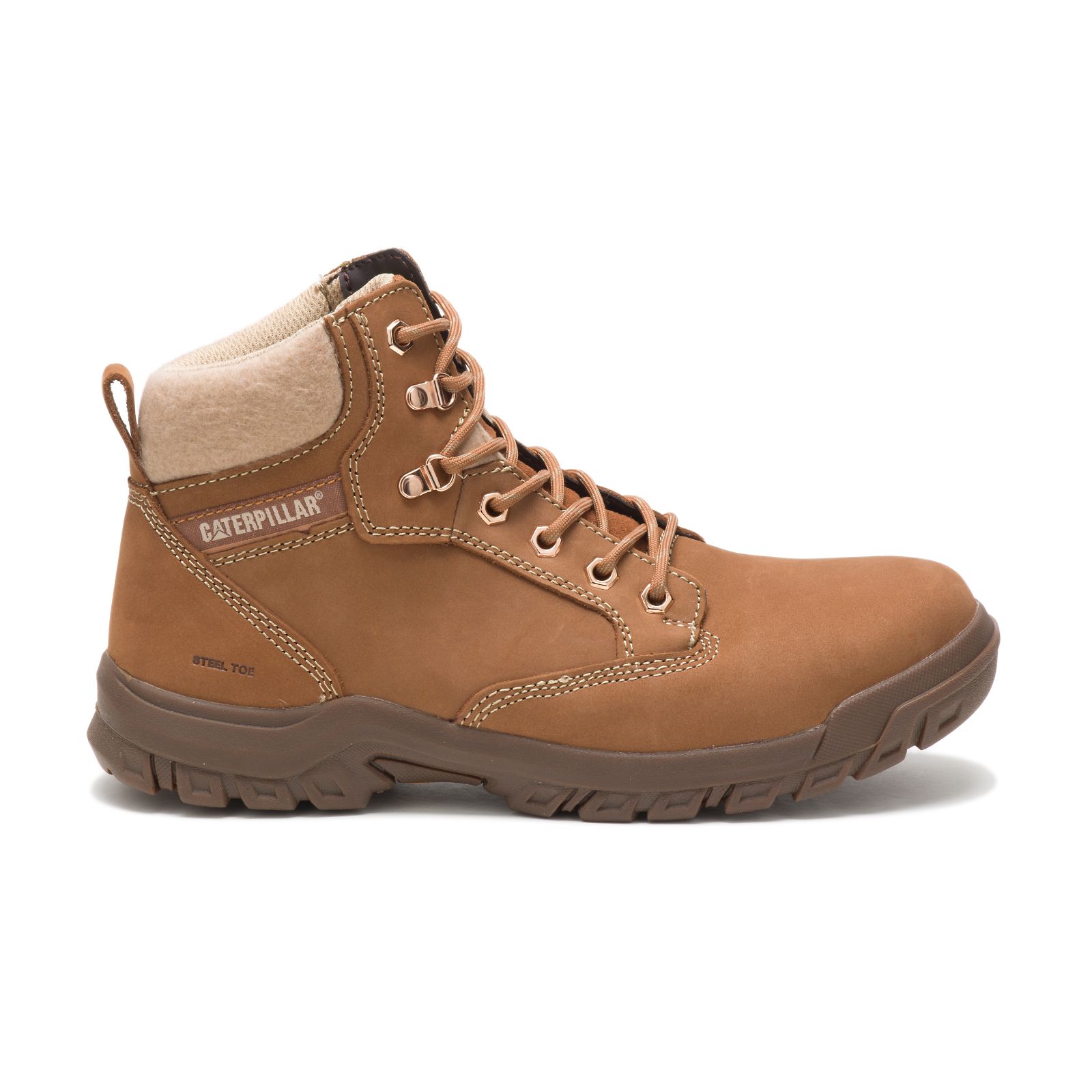 Caterpillar Boots South Africa - Cat Women's Tess Steel Toe Steel Toe Boots Orange DO9043871